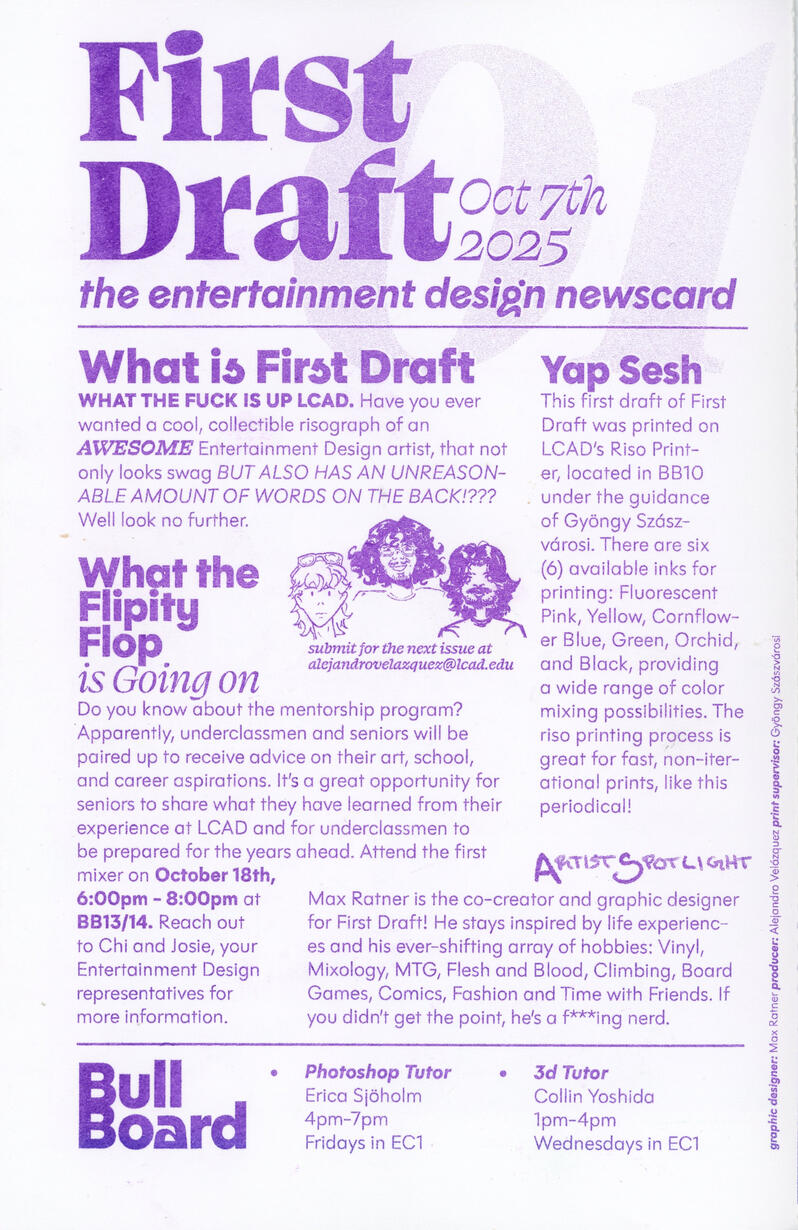 Issue 01 | Back Issue 01 | Back
