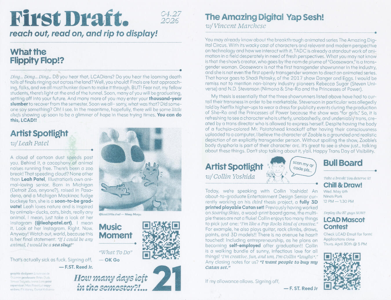 Issue 15 | Back Issue 15 | Back